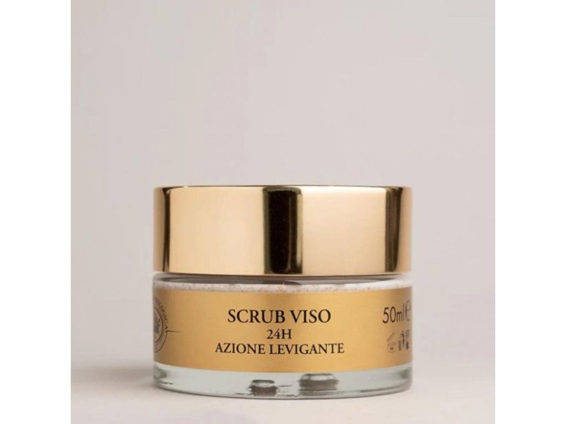 SCRUB VISO 24H - Jemný pleťový peeling s mandlovými jádry