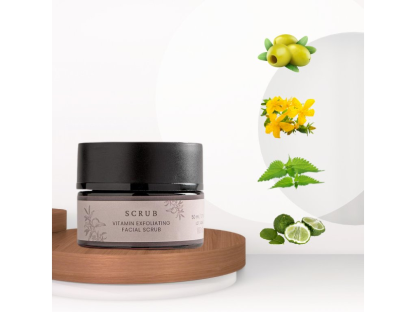 SCRUB - Vitamínový pleťový peeling