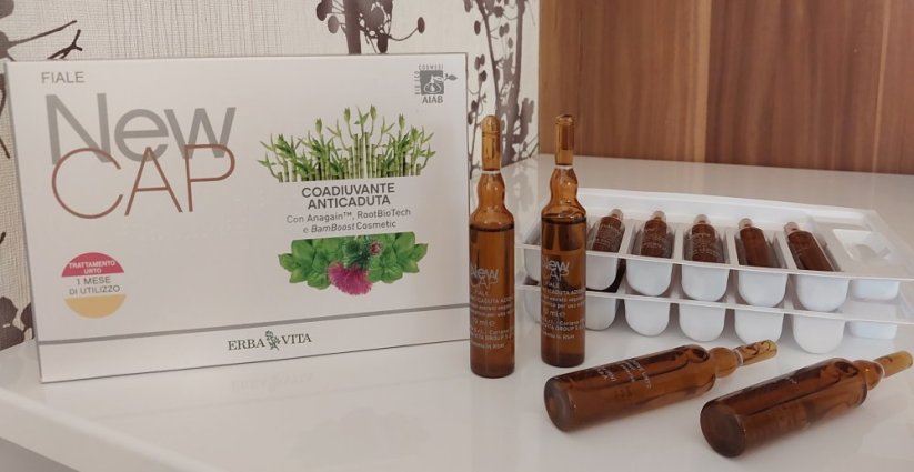 NEW CAP FIALE - zdravé vlasy, vypadávání vlasů