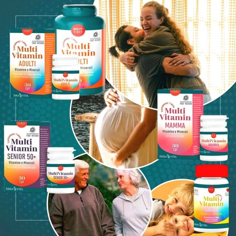 VÝHODNÝ BALÍČEK !! - 2 produkty - IMMUN ACTION  capsule doplněk stravy  + MULTIVITAMIN ADULTI  doplněk stravy